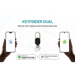 Porte-clés publicitaire avec géolocalisation Keyfinder Dual