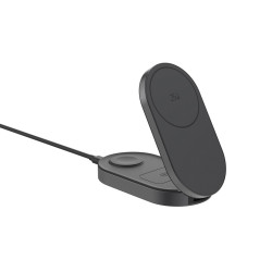 Chargeur publicitaire 25W sans fil et pliable 3-en-1 Quantum
