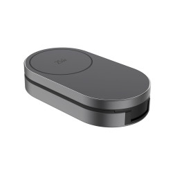 Chargeur publicitaire 25W sans fil et pliable 3-en-1 Quantum