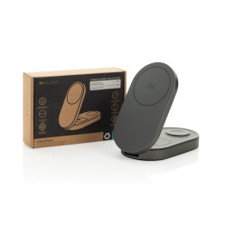 Chargeur publicitaire 25W sans fil et pliable 3-en-1 Quantum