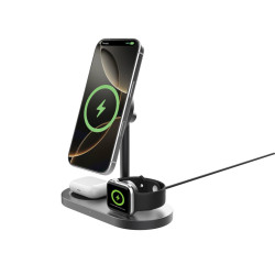 Chargeur publicitaire magnétique 25W pour bureau Quantum RCS