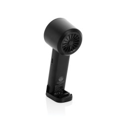 Ventilateur publicitaire portable en plastique recyclé RCS Twist