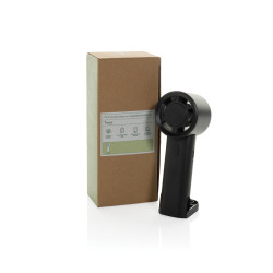 Ventilateur publicitaire portable en plastique recyclé RCS Twist