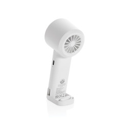 Ventilateur publicitaire portable en plastique recyclé RCS Twist