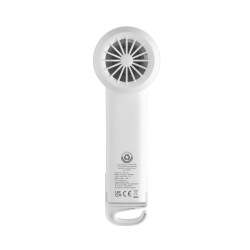 Ventilateur publicitaire portable en plastique recyclé RCS Twist