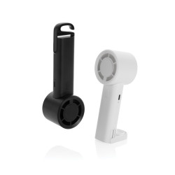 Ventilateur publicitaire portable en plastique recyclé RCS Twist