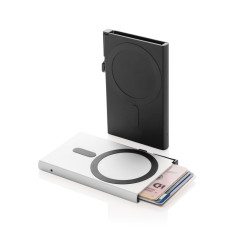 Porte-cartes publicitaire magnétique pour téléphone en aluminium