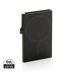 Porte-cartes publicitaire magnétique pour téléphone en aluminium