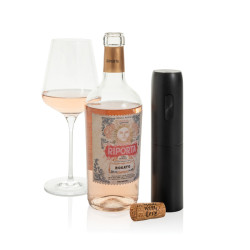 Tire-bouchon publicitaire électrique rechargeable Vino
