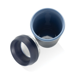 Mug publicitaire 354 ml avec couvercle 360 en plastique recyclé Topl