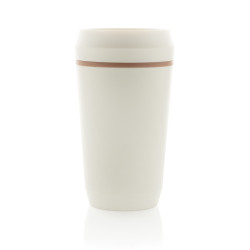 Mug publicitaire 354 ml avec couvercle 360 en plastique recyclé Topl
