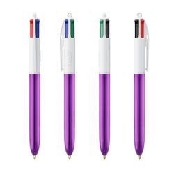 Stylo 4 couleurs publicitaire fabriqué en FranceBIC® Shine