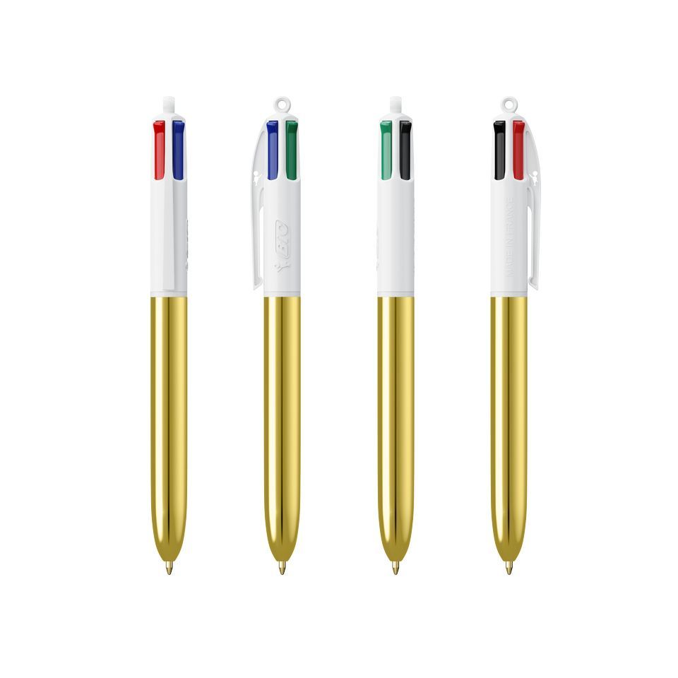 Stylo 4 couleurs publicitaire fabriqué en FranceBIC® Shine