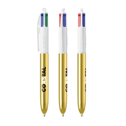Stylo 4 couleurs publicitaire fabriqué en FranceBIC® Shine
