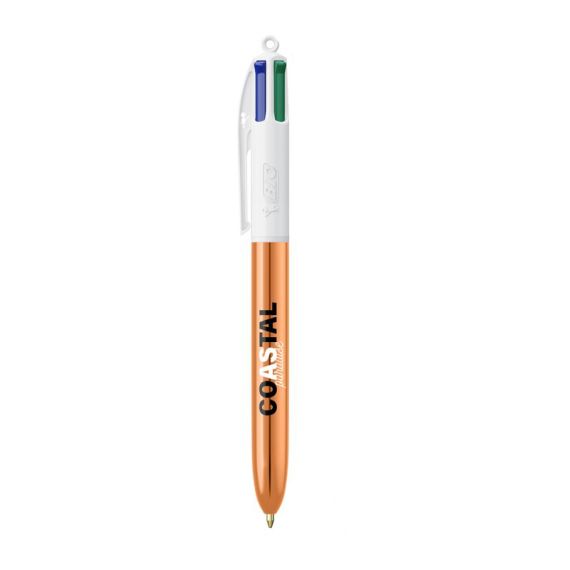 Stylo 4 couleurs publicitaire fabriqué en FranceBIC® Shine