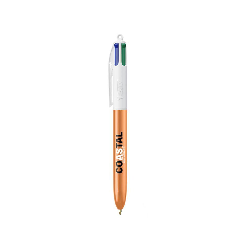 Stylo 4 couleurs publicitaire fabriqué en FranceBIC® Shine