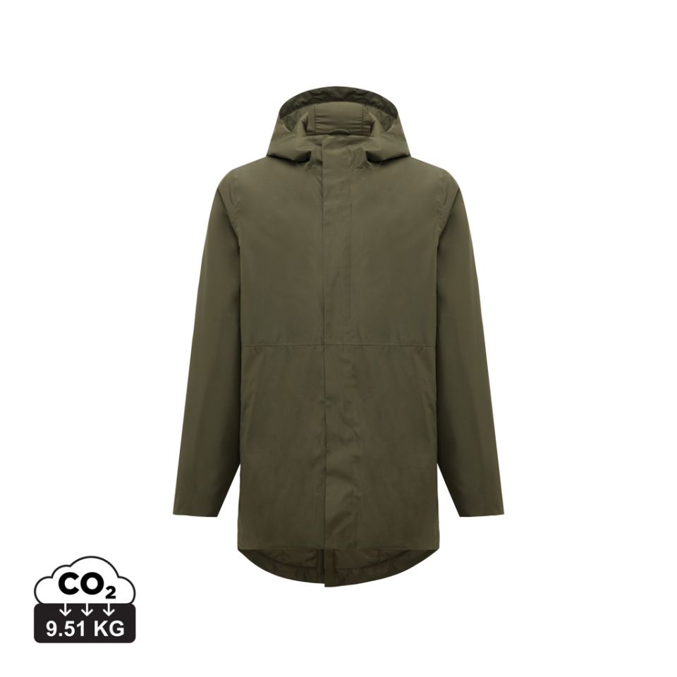 Parka publicitaire en polyester recyclé IQONIQ Thelon