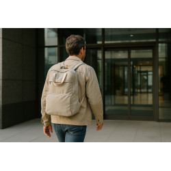 Sac publicitaire à dos pliable Cordoba polycoton