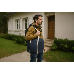 Sac publicitaire de voyage pliable Tenerife polycoton