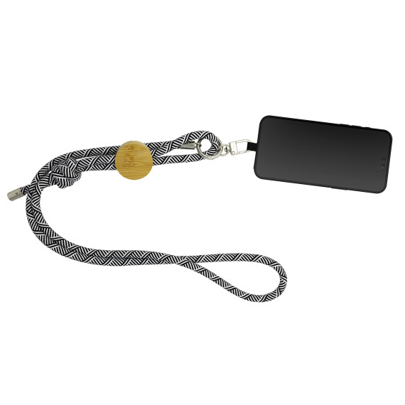 Lanyard publicitaire pour smartphone Madrid RPET