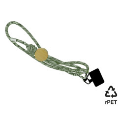 Lanyard publicitaire pour smartphone Madrid RPET