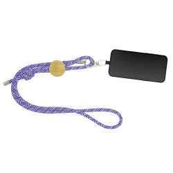 Lanyard publicitaire pour smartphone Madrid RPET