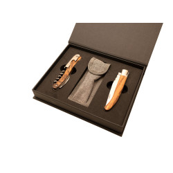 Coffret publicitaire Tradition Duo couteau et sommelier