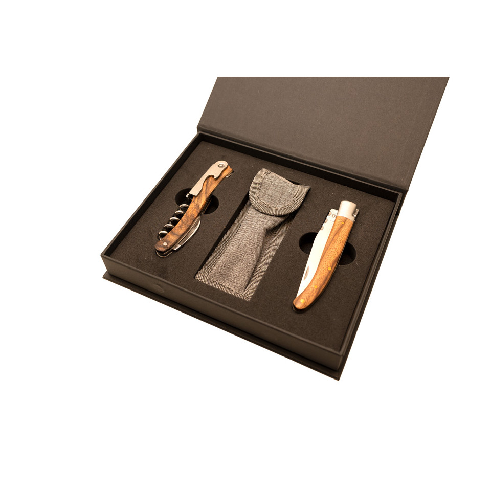Coffret publicitaire Tradition Duo couteau et sommelier