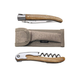 Coffret publicitaire Tradition Duo couteau et sommelier