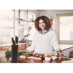 Set publicitaire de 4 couteaux de cuisine Roma