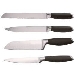 Set publicitaire de 4 couteaux de cuisine Roma