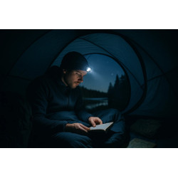 Lampe publicitaire frontale rechargeable 5W Orion