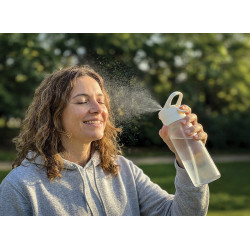 Bouteille publicitaire avec spray Samui 650 ml