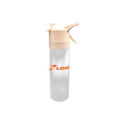 Bouteille publicitaire avec spray Samui 650 ml