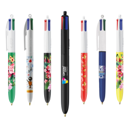 Stylo personnalisé fabriqué en FranceBIC® 4 Couleurs