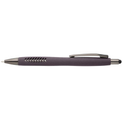 Stylo bille personnalisé stylet en plastique recyclé finition pierre