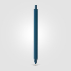 Stylo bille rétractable personnalisé en plastique recyclé soft touch