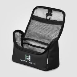 Trousse de toilette publicitaire express recyclée à suspendre