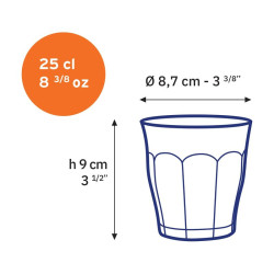 Verre personnalisé Duralex® fabriqué en France Express Picardie