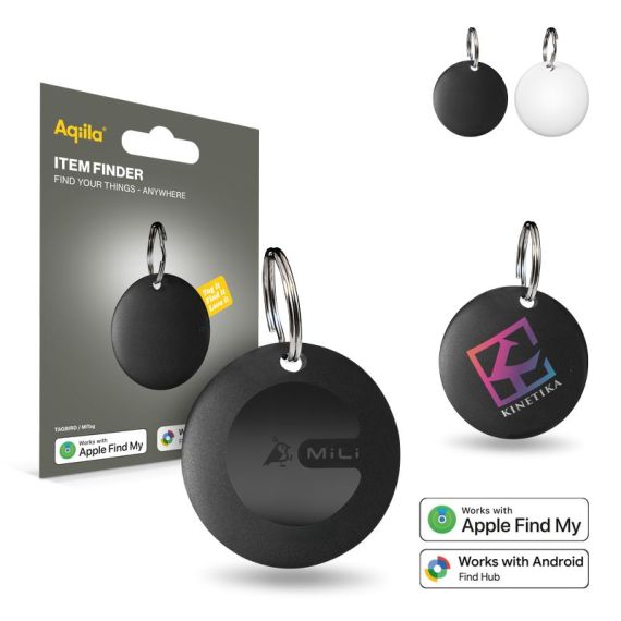 Traceur airtag personnalisé étanche avec porte-clés compatible Apple et Android Express