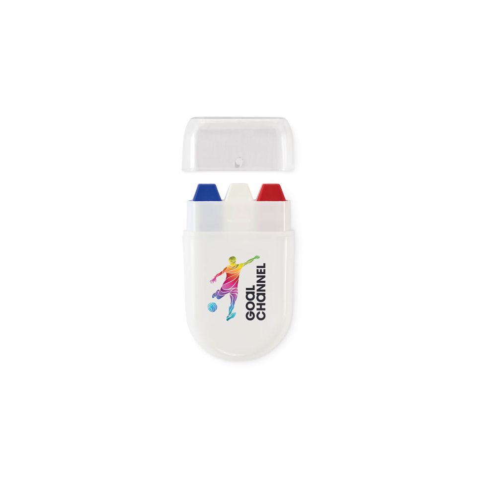 Bâton de maquillage corporel personnalisable drapeau national