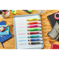 Stabilo Woody crayons de couleur, aquarelle et crayon de cire personnalisé