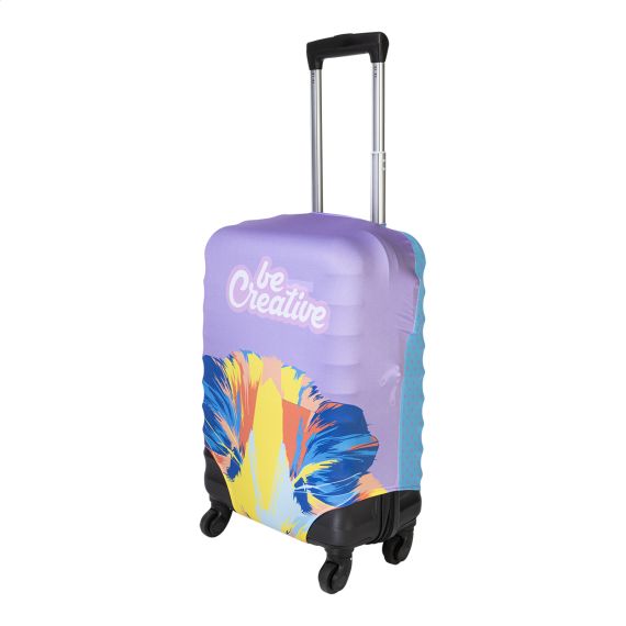 Couvre valise en polyester personnalisable sur mesure 34 x 52 x 24 cm fabriqué en Europe