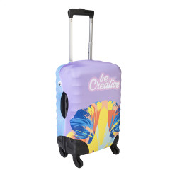 Couvre valise en polyester personnalisable sur mesure 34 x 52 x 24 cm fabriqué en Europe