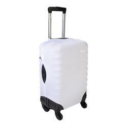 Couvre valise en polyester personnalisable sur mesure 42 x 62 x 26 cm fabriqué en Europe