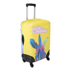 Couvre valise en polyester personnalisable sur mesure 42 x 62 x 26 cm fabriqué en Europe