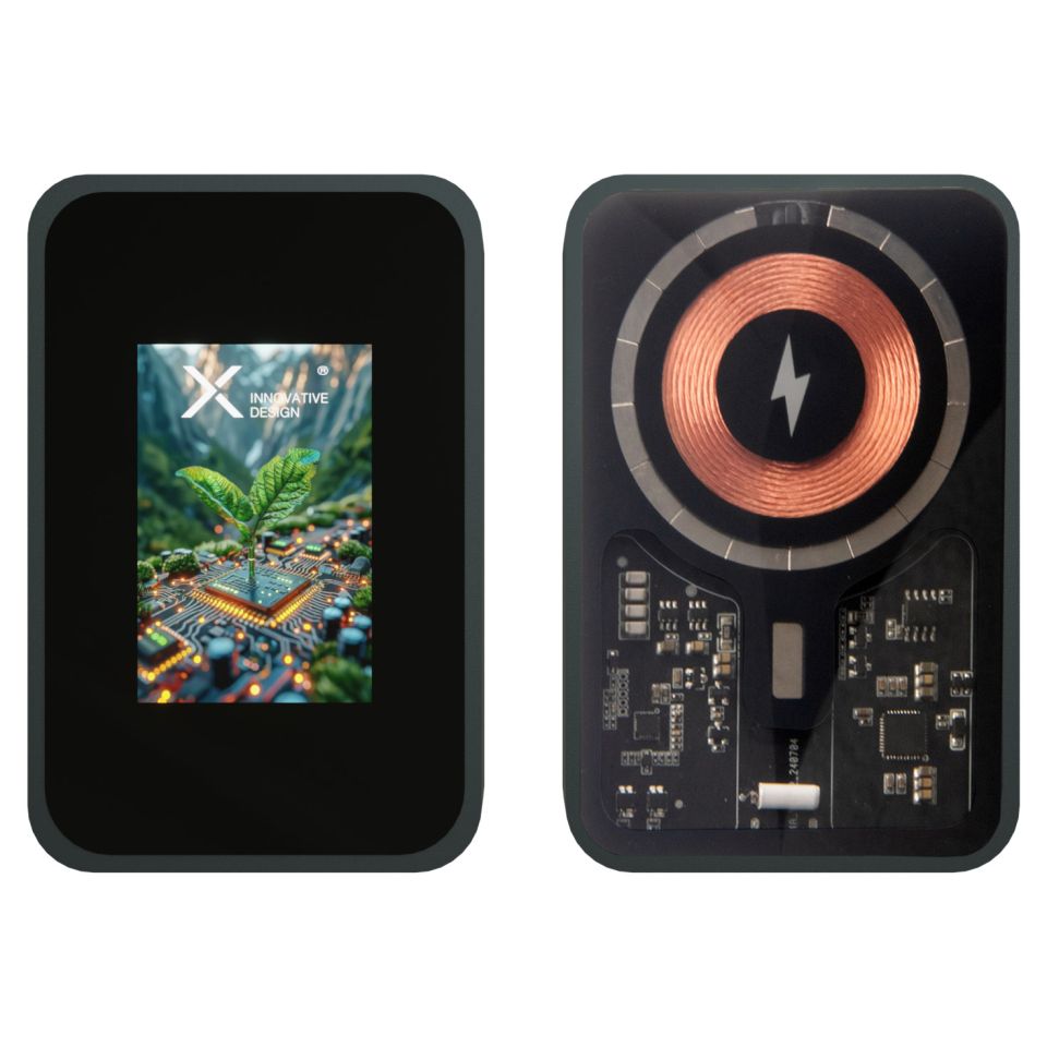 Batterie de secours publicitaire Ultra rapide 5000 mAh affichage LCD