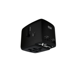 Adaptateur de voyage personnalisé international 65W + câble