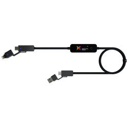 Câble personnalisé 100 W avec affichage LCD