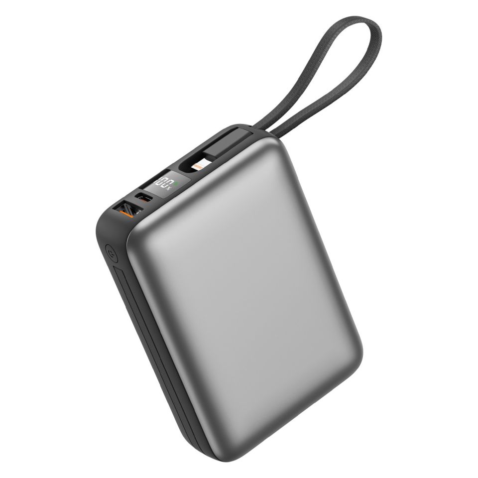 Batterie de secours personnalisée 20 000mAh cablée 22.5W Akashi